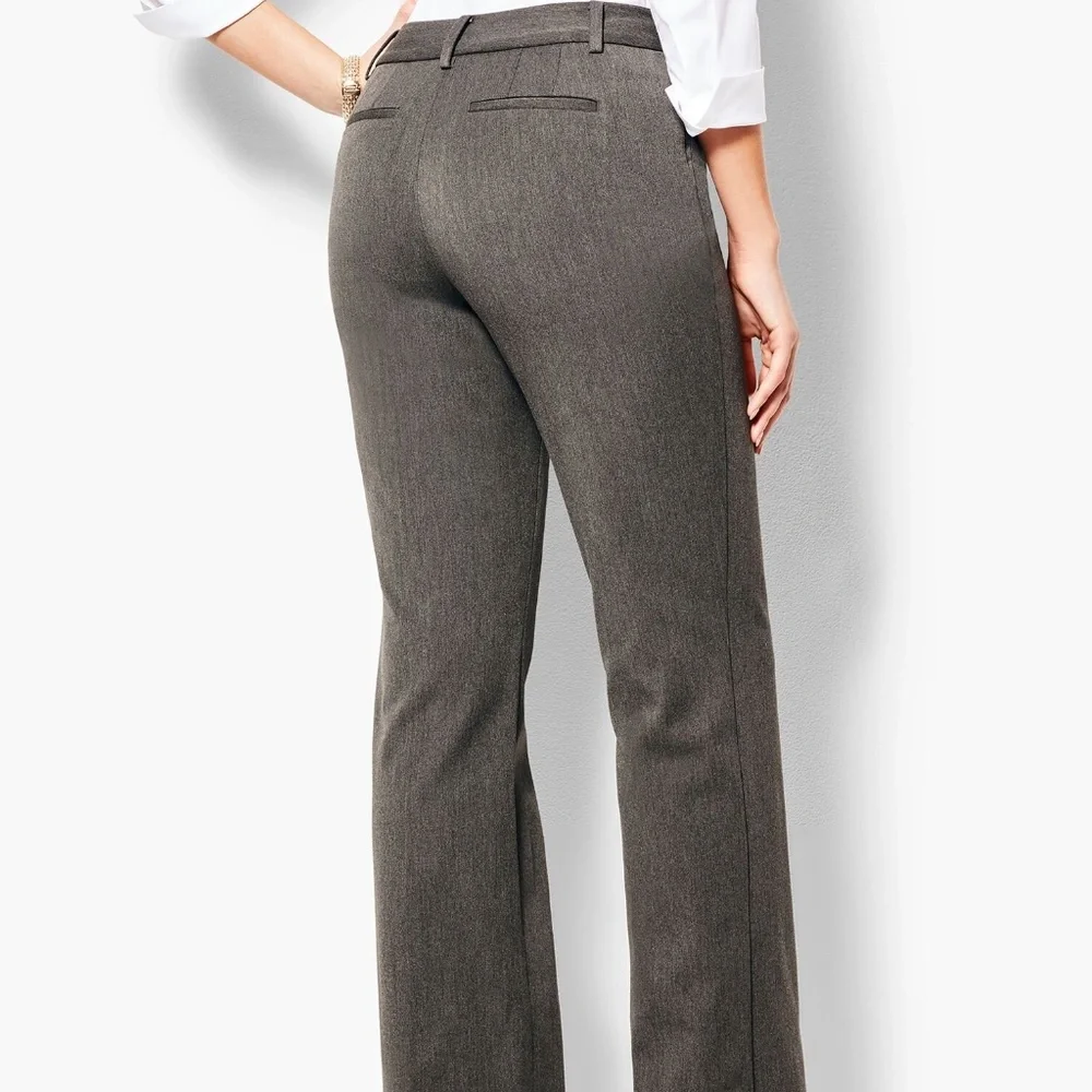 Talbots Refined Barely Boot Stretch High Rise Pants in Size 16 Normcore Preppy - Picture 5 of 13